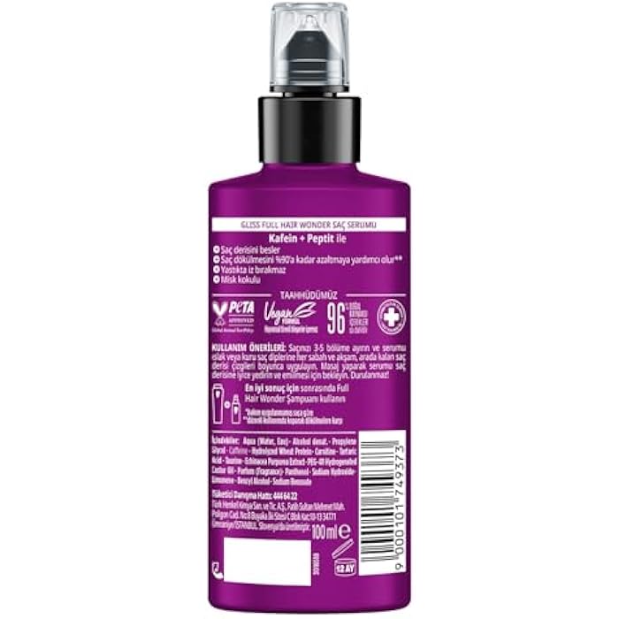 Gliss Scalp & Root Activator Serum for Fragile, Weak Hair, Pack of 3, 100 ml - Image 3